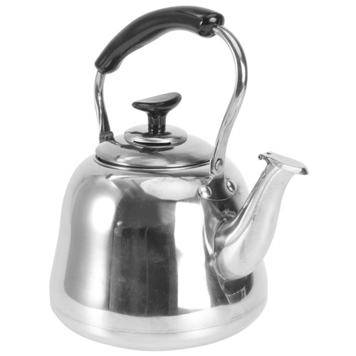 Ciieeo 1pc Stainless Steel Kettle Water Kettle Whistling Teakettle Large Stove Top Kettle Stainless Steel Teakettle Hemisphere Teakettle Gas Stove Teakettle Home Teakettle Gas Stoves Beep