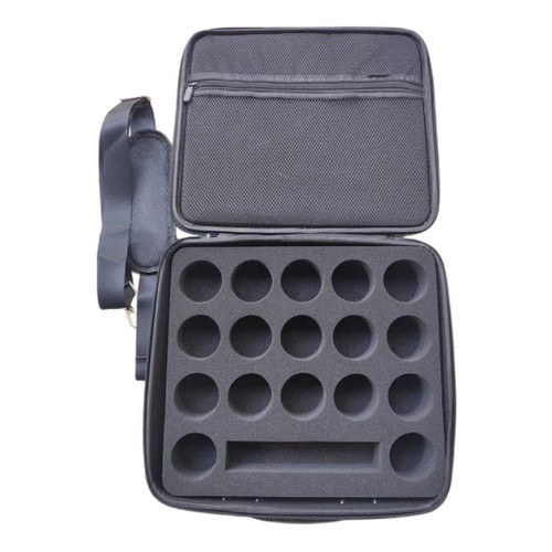 Snooker Billiard Balls Storage Bag Billiard Pool Balls Carrying Case Portable Pool Balls Organizers With Sponge Slots Snooker Billiard Balls Storage Box Carrying Case Travel Bag Sponge Padded Ball