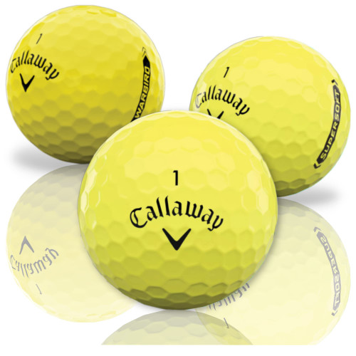 Golf Ball Monkey Cheap Recycled Golf Balls for Callaway Golf Balls Yellow Mix 24 - Good Condition for Callaway Supersoft Golf Balls, for Callaway Warbirds Golf Balls, Diablo, Supersoft Max, and More