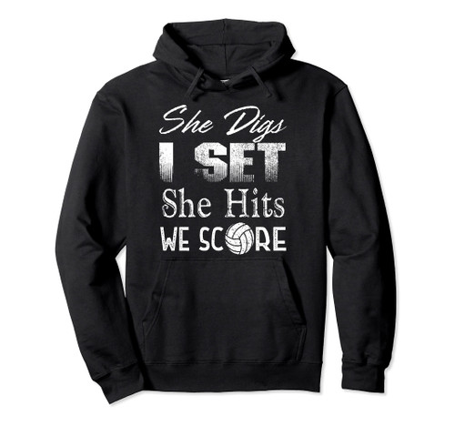 Volleyball Setter Gift for Volleyball Player Pullover Hoodie Volleyball Setter Gift for Volleyball Player Pullover Hoodie