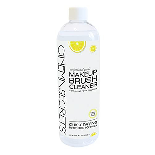 Cinema Secrets Professional Makeup Brush Cleaner, Lemon (16 Fl Oz (Pack of 1))