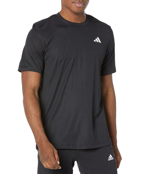 adidas Men's Club Tennis T-Shirt, Black, Medium