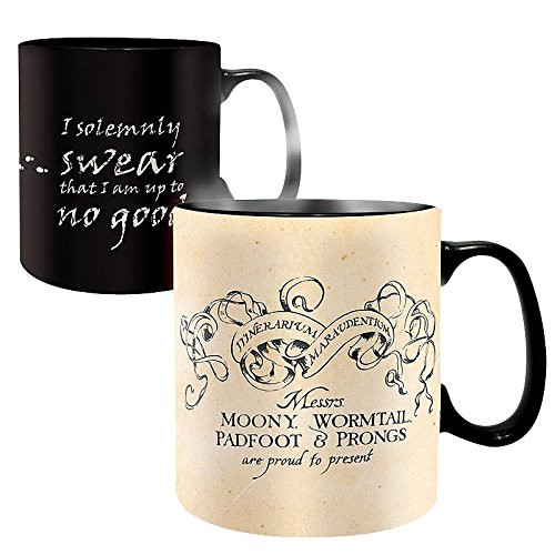 Harry Potter Thermo Effect Mug The Marauders Map