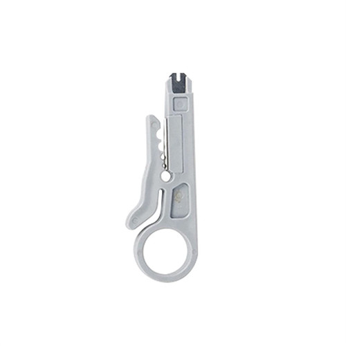 ZQJSKJ Crimp Tool Multi-Tool Wire Stripper Crimping Tool Wire Cutters Crimper for Crimping Automatic Stripping Tool Decrustation Pliers Straight Wire Crimper (Color : Grey)