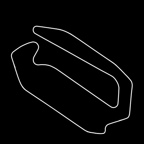 Homestead Miami Speedway Track Map 6" Vinyl Sticker Car Decal (6" White) Homestead Miami Speedway Track Map 6" Vinyl Sticker Car Decal (6" White)