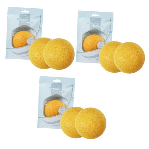 minkissy 9 Pcs Charcoal Face Sponge Konjac Gentle Peeling Exfoliant Exfoliating Sponge Konjac Sponge Natural Facial Sponges Exfoliation Sponge Makeup Remover Sponge Powder Puff Cleansing