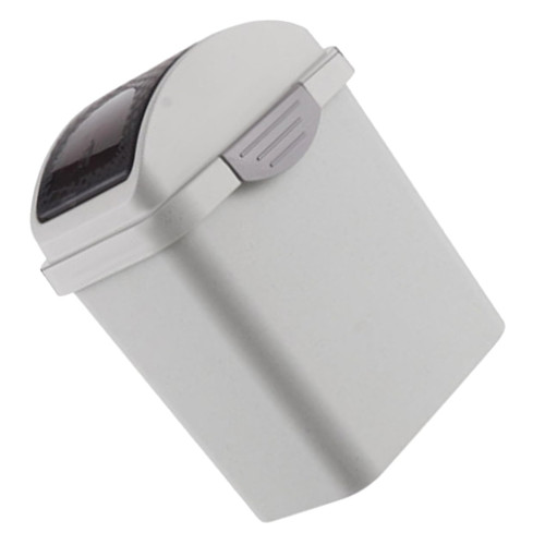 Alipis Bins trashcan Trash can with lid Garbage Can for Kitchen Bathroom Garbage Can Convenient Garbage Can Swing Lid Trash Bucket Flip Lip Trash Bin Clamshell Plastic Crate Swivel Cover