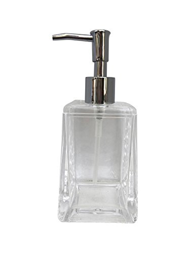 Huang Acrylic Acrylic Lucite Square Tapered Soap Lotion Dispenser