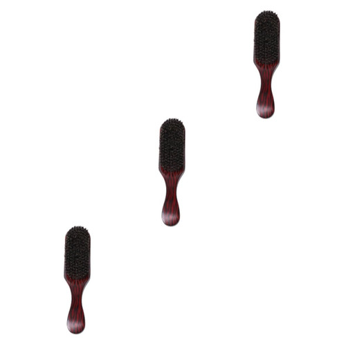FOMIYES 3pcs Paddle Hair Comb Boar Bristles Round Hair Brush wood comb wooden bristle hair brush wooden boar bristle brush mens comb women hair comb long hair brush medium hard Bamboo Miss FOMIYES 3pcs Paddle Hair Comb Boar Bristles Round Hair Brush wood comb wooden bristle hair brush wooden boar bristle brush mens comb women hair comb long hair brush medium hard Bamboo Miss