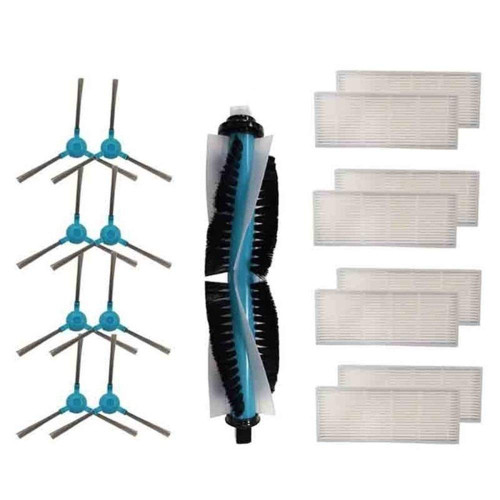 Vacuum cleaner replacement parts Replace The Main Brush, Side Brush, Hepa Filter Of Fit For Cecotec Conga 1390, Cecotec Conga 1290 Robot Vacuum Cleaner Vacuum cleaner accessories ( Color : White )
