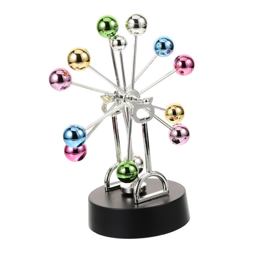 VICASKY 3pcs Perpetual Motion Simulator Adul Toy Desktop Perpetual Desktop Toys Perpetual Motion Device Art Perpetual Motion Machine Adukt Toys to Rotate Ferris Wheel Marble