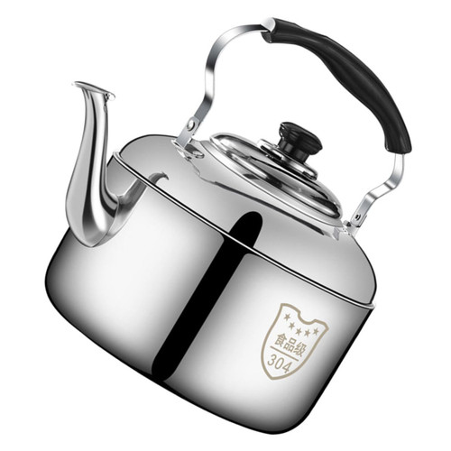 RORPOIR 304 Stainless Steel Kettle Whistling Pot Stovetop Water Boiler Whistling Kettle Whistling Teapot Household Teakettle Water Boiling Kettle Hot Water Kettle Kitchen Supplies Camping