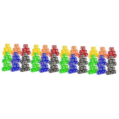 ERINGOGO 200 Pcs Dice Game Props Kid Toy Kidcraft Playset Kids Playset Chess Board for Kids Toys for Kids Party Favor Kids Toy Bulk Toys Portable Chess Board Child Mahjong Acrylic Tool