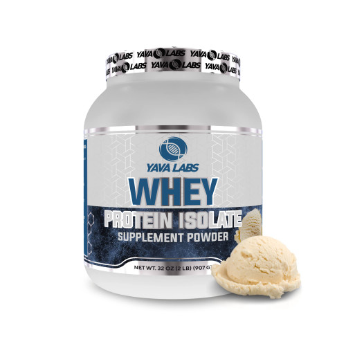 Yava Labs Isolate Whey Protein 2LBS (Vanilla Ice Cream)