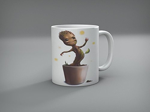 Guardians of the Galaxy Vol.2 Baby Groot Coffee Logo Mug - 11oz By Miracle
