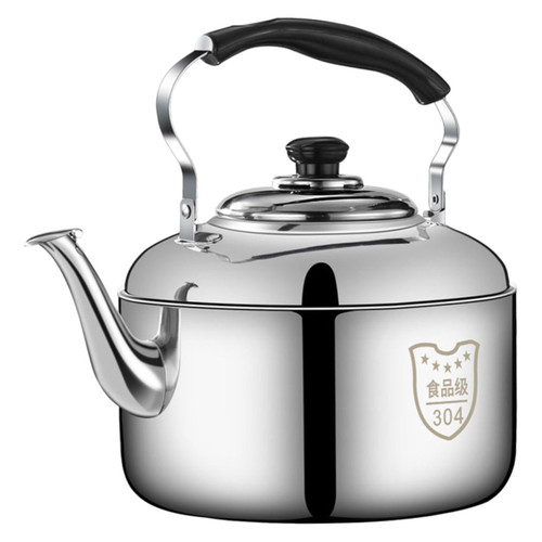 GOOHOCHY 304 stainless steel kettle stove top kettle camping tea pots whistling teapot boiling stovetop kettle stainless steel tea kettle Water Boiler Kettle High capacity kitchen supplies