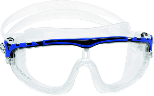 Cressi Skylight, Clear-Black/Blue, Clear Lens [Duplicate]