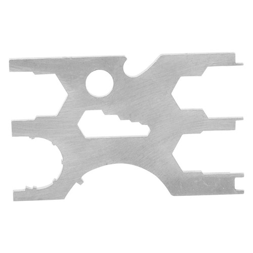 EVTSCAN Scuba Diving Multi Tool,Stainless Steel Scuba Diving Multi Tool Regulator Credit Card Kits Repairing Equipment