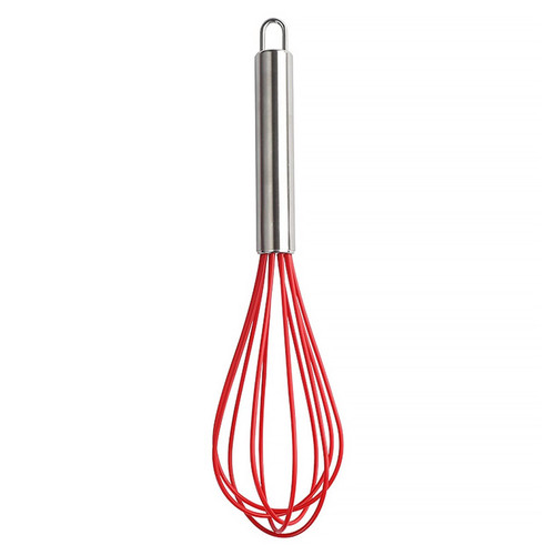NOGRAX Whisks for Cooking Manual Egg Beater Stainless Steel Silicone Balloon Whisk Cream Mixer Stirring Mixing Whisking Balloon Coil Style Egg Tools Whisk