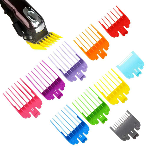 Hair Clipper Limit Comb, 10 Pcs Hair Clipper Guide Attachment Combs Cutting Guide Combs Replacement Guards Trimmer Comb, Haircut Guard Set Accessories for Men Barber Wahl Clippers and Trimmer Hair Clipper Limit Comb, 10 Pcs Hair Clipper Guide Attachment Combs Cutting Guide Combs Replacement Guards Trimmer Comb, Haircut Guard Set Accessories for Men Barber Wahl Clippers and Trimmer