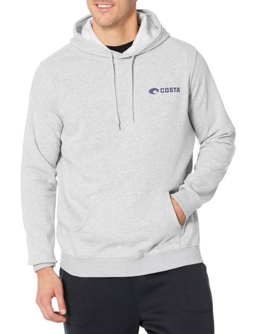 Costa Del Mar Palm Beach Hoody, Heather Gray
