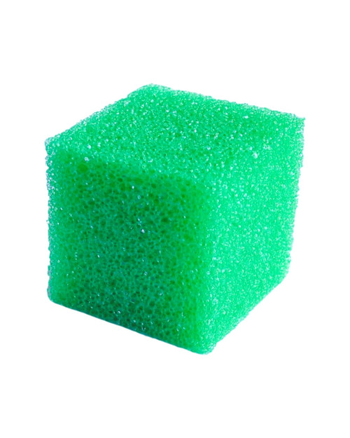 Bright Box Kitchen Cube Scrubber Sponge Scratch Free Odor Free Long Lasting, 1ct Green