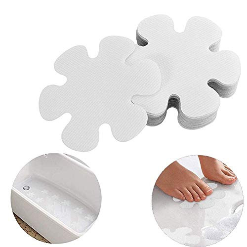 VintageBee 40PACK Non-Slip Bathtub Shower Stickers, Adhesive Safety Anti-Slip Appliques Bath Tubs, Showers,Pools,Stairs Other Slippery Spots