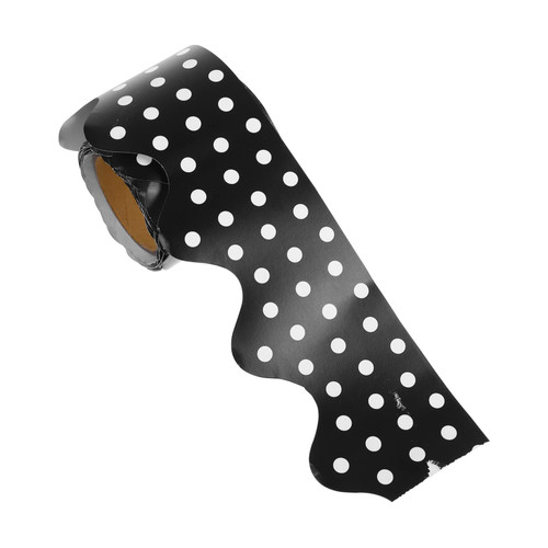 Ciieeo 4 Rolls Border Stickers Bulletin Board Blackboard Border Trim Borders for Classroom Cork Board Border Classroom Trimmer Alphabet Blackboard Frame Coated Paper Primary School Letter