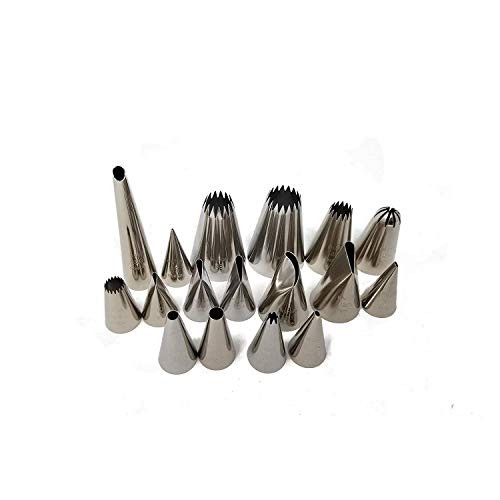Wilton Cake Decorating Icing Piping Tip, Set of 17 Wilton Cake Decorating Icing Piping Tip, Set of 17