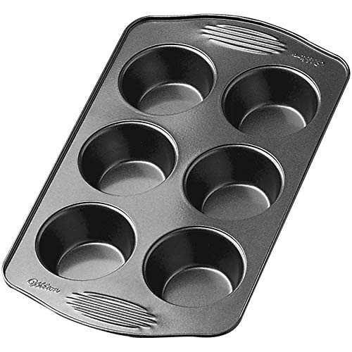 Wilton Excelle Elite Non-Stick Muffin Pan, 6-cup Wilton Excelle Elite Non-Stick Muffin Pan, 6-cup