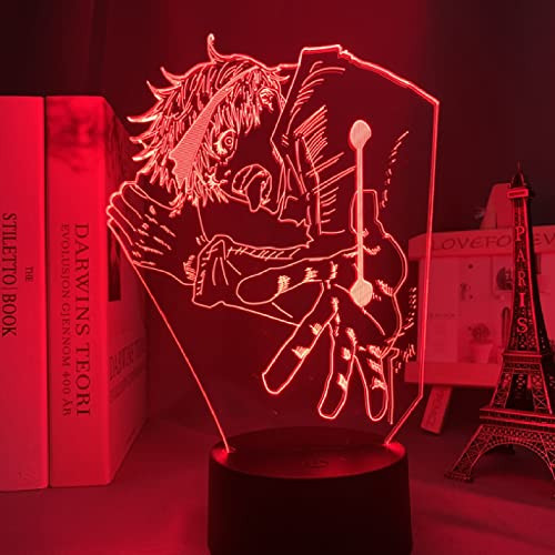 Anime Lamp Satoru Gojo Jujutsu Kaisen Led Night Light for Birthday Gift Jujutsu Kaisen Nightlight Satoru Gojo Lamp Bedside Baby Sleep Light