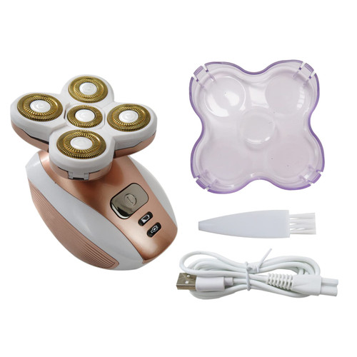 Electric Razors for Women Facial Hair Removal Bikini Trimmer Shaver for Women Wet and Dry Lady Hair Remover for Legs Body Face Painless Womens Electric Shaver Cordless Use GRABOTE