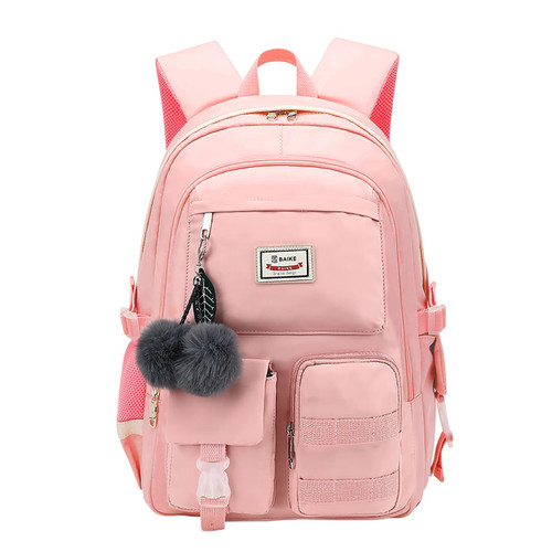 HengQiYu Large Backpack Girl Backpack Teen Girls Bookbag College Women Middle High School School Bag For Big Student Laptop Backpack (pink) HengQiYu Large Backpack Girl Backpack Teen Girls Bookbag College Women Middle High School School Bag For Big Student Laptop Backpack (pink)