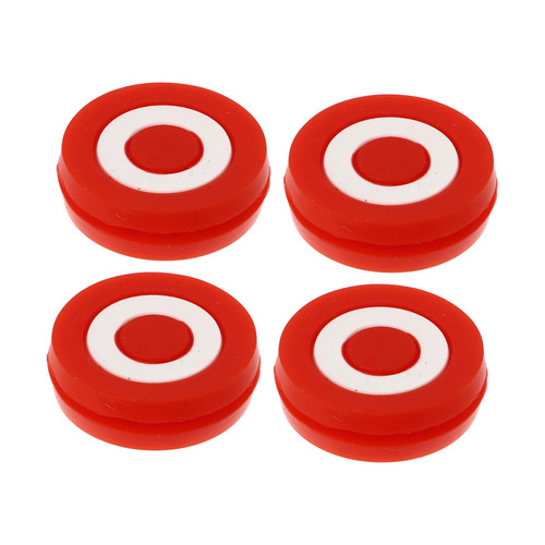 Milisten 4pcs Tennis Racket Shock Absorber Shackets Tennis Balls Tennis Rackets Tenis Supplies Tennis Racquet Tennis Dampener The Absorber Bullseye Dampener Silica Gel Accessories Damping