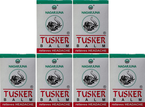 Nagarjuna Kerala Tusker Balm 10 gm x Pack of 6