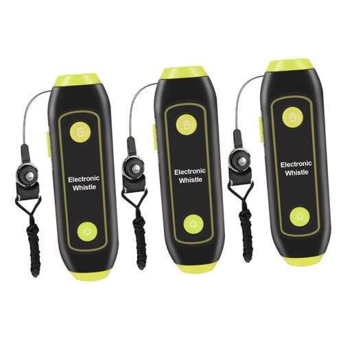 Kisangel 3pcs 3 Electronic Whistle Basketball Toys Soccer Whistle Soccer Toys Survival Whistle Referee Whistle Electric Whistle Whistles for Coaches Whistle for Coaches Volleyball Whistle