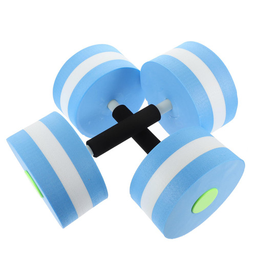 4 Pcs Floating Dumbbell Swimming Water Equipment Aquatic Exercise Dumbbells Water Exercise Water Dumbbell Aquatic Barbells Dumbbels Dumbell Weights Dumbbells Eva Wrist Fitness Pool