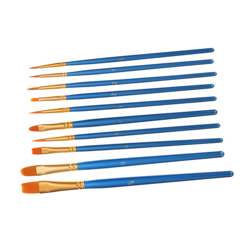ADOCARN 10pcs Oil Paint Brushes Round Paint Brush Trim Paint Watercolor Paintbrush Glue Brush Paintbrushes Professional Paint Brush Varnishes Brush Wooden Bulk Student The Brush ADOCARN 10pcs Oil Paint Brushes Round Paint Brush Trim Paint Watercolor Paintbrush Glue Brush Paintbrushes Professional Paint Brush Varnishes Brush Wooden Bulk Student The Brush