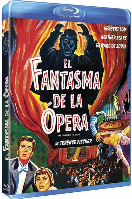 The Phantom of The Opera (El Fantasma De La Opera) 1962 - Blu-RAY - Region B - PAL - Terence Fischer The Phantom of The Opera (El Fantasma De La Opera) 1962 - Blu-RAY - Region B - PAL - Terence Fischer