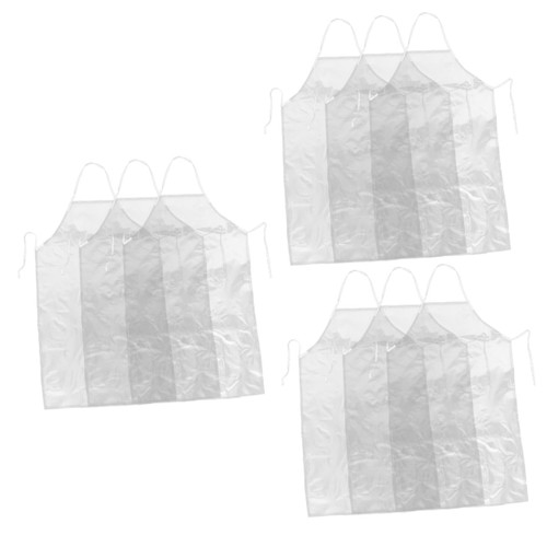 LIFKOME 9 Pcs Waterproof Apron Chef Aprons Grill Aprons for Men Barbeque Apron for Men Adult Kitchen Apron Frosted Aprons for Adults Restaurant Aprons Mens Apron Server Barbecue Man