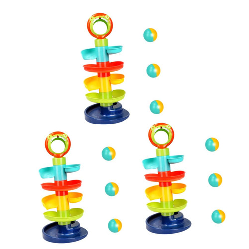 ERINGOGO 3 Sets Colorful Turret Ball Drop Educational Toy Drop and Go Ramp Toys Educational Toys for Kids Ball Run Toy Water Slide Bathtub Toys Ball Track Toy Rolling Ball Baby Plastic Girl ERINGOGO 3 Sets Colorful Turret Ball Drop Educational Toy Drop and Go Ramp Toys Educational Toys for Kids Ball Run Toy Water Slide Bathtub Toys Ball Track Toy Rolling Ball Baby Plastic Girl
