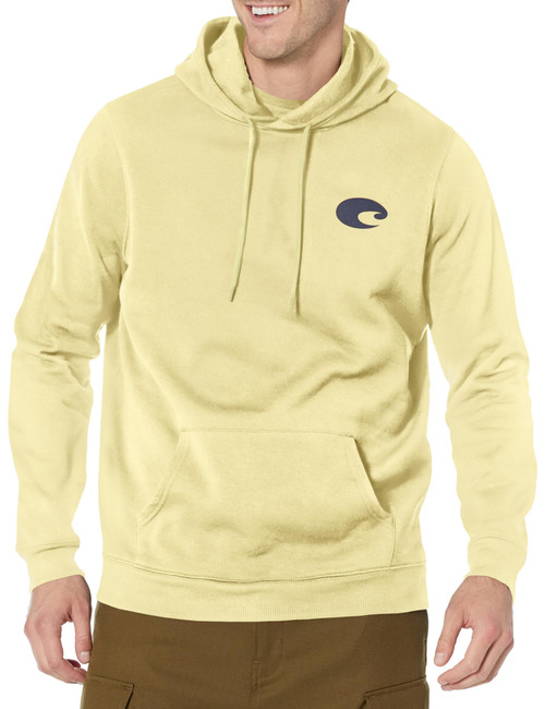 Costa Del Mar Species Shield Hoody, Light Yellow