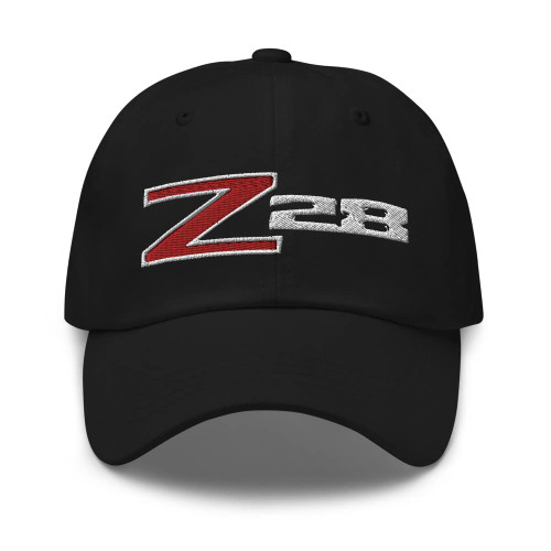 JG Infinite Camaro Z28 1970-1974 Badge Muscle Car Collector Dad hat Black