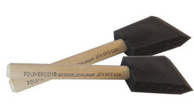 Jen Mfg., Inc. 4 Inch Jen Manufacturing Orginial Poly-Brush? Foam Disposable Brush 24 per Box