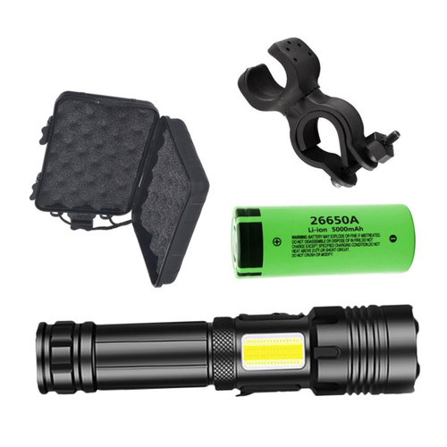 Veemoon Pocket Torch Power Torch Aluminum Alloy Flashlight Camping P70 Outdoor Flashlight