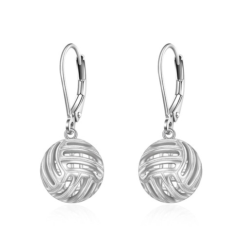 YAFEINI Volleyball Earrings for Women Gifts 925 Sterling Silver Volleyball Dangle Earrings Volleyball Jewelry for Girls Gifts YAFEINI Volleyball Earrings for Women Gifts 925 Sterling Silver Volleyball Dangle Earrings Volleyball Jewelry for Girls Gifts
