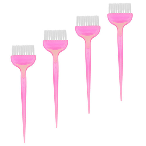 Beatifufu 4Pcs dye applicator brush barbershop hair dye brush Color Applicator Brush hair dyeing hair bleach brush hair tinting brush hair comb bleach for hair bowl set abs balance Beatifufu 4Pcs dye applicator brush barbershop hair dye brush Color Applicator Brush hair dyeing hair bleach brush hair tinting brush hair comb bleach for hair bowl set abs balance