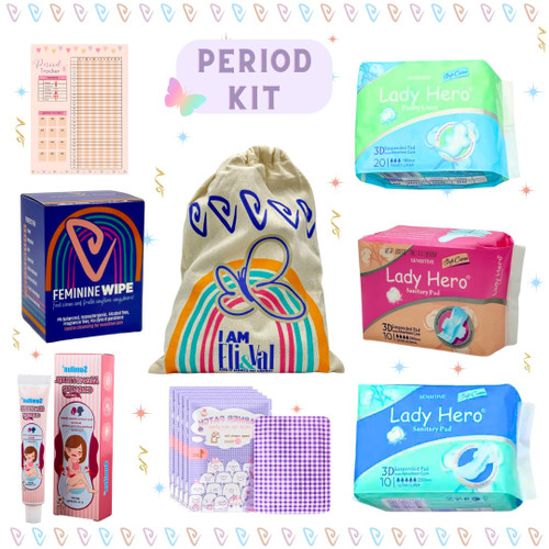 Tween Teens Period Starter kit - First Period Kit for Girls 10-12 for School- Comfort Fit Feminine Teen Pads for Girls Ages 11-14- Essential Period Packs for Young Girls Tween Teens Period Starter kit - First Period Kit for Girls 10-12 for School- Comfort Fit Feminine Teen Pads for Girls Ages 11-14- Essential Period Packs for Young Girls