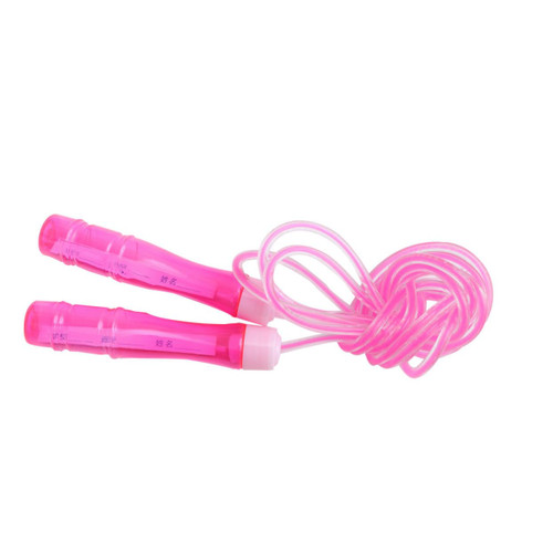 Kisangel fitness jump rope kids jumprope cordless jump rope skipits for kids exercise jump rope ropeless jump rope jump rope for fitness skipping rope child Luminous rope steel wire