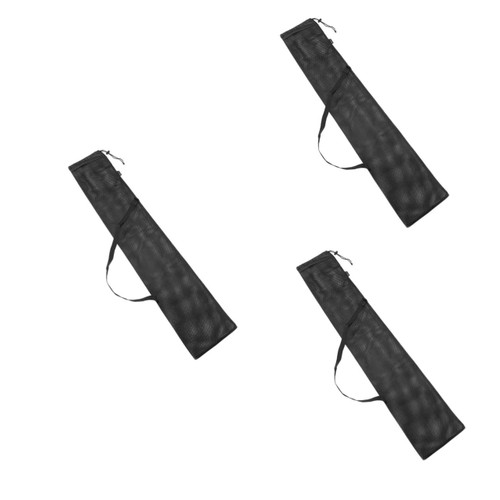BESTOYARD 3pcs Paddle Bag Boat Paddle Storage Pouch Accessories for Paddleboard Kayak Paddle Drawstring Bag Kayaks Adjustable Strap Canoe Paddle Container Shoulder Bags Quick Dry Polyester